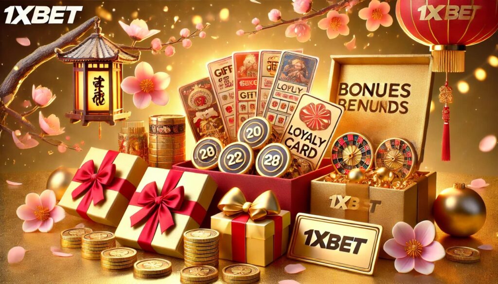 1xbetのボーナスとロイヤリティプログラム
