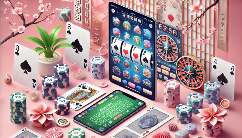PlayOJOオンラインカジノのモバイルゲーム