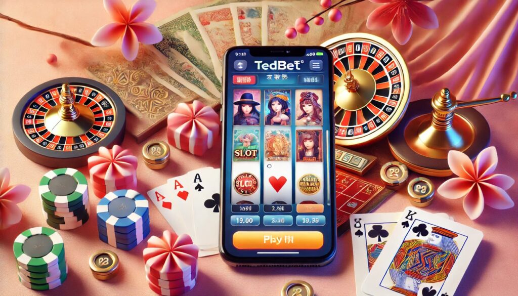 Tedbetオンラインカジノのモバイルゲーム
